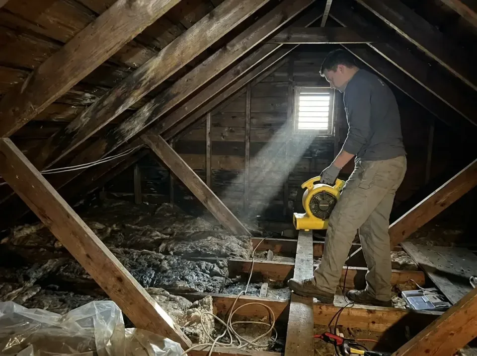 attic-water-damage-drying-proc-007 — frequently asked questions, Emergency Water Extraction & 24/7 Flood Response in Checota…
